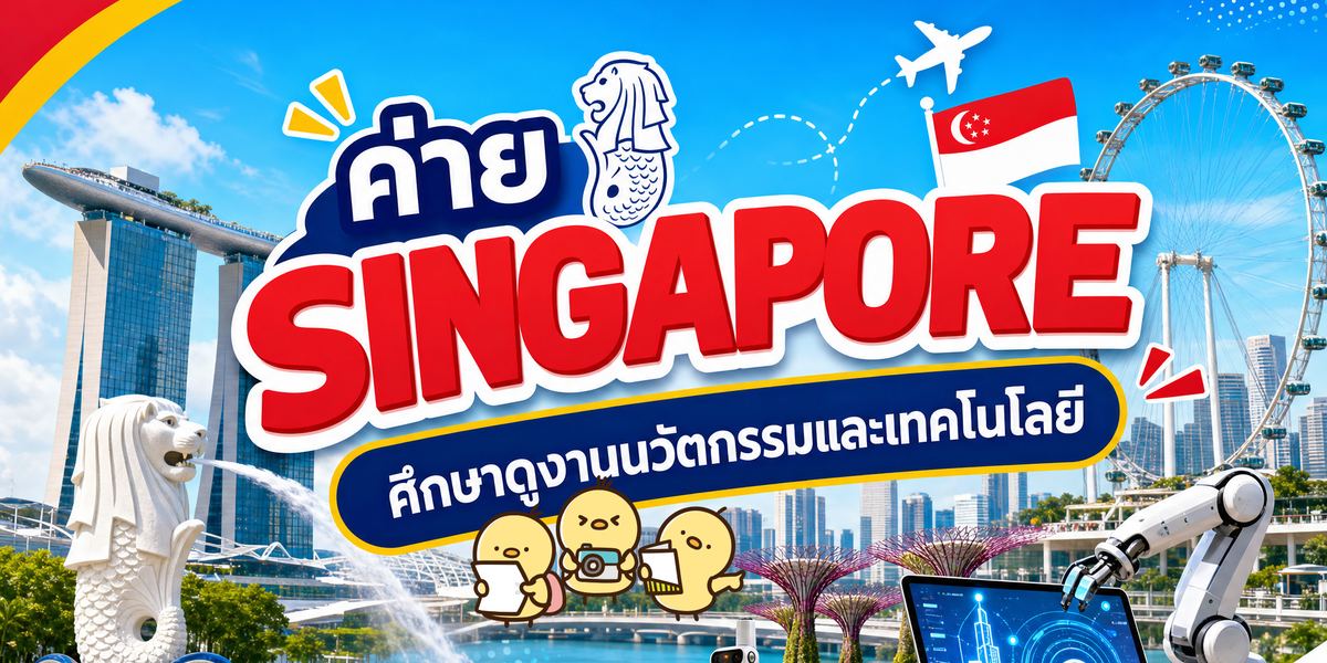 ค่ายศึกษาดูงานที่ประเทศสิงคโปร์